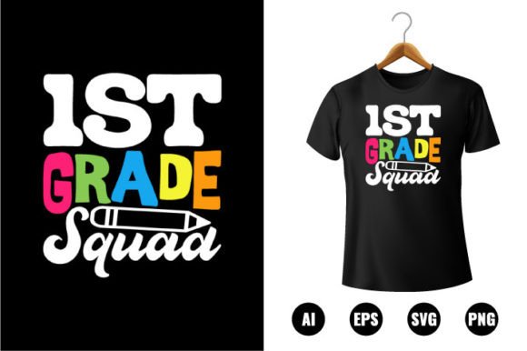 The Rise of 1st Grade Squad T-shirt Design in the World of Digital Printing